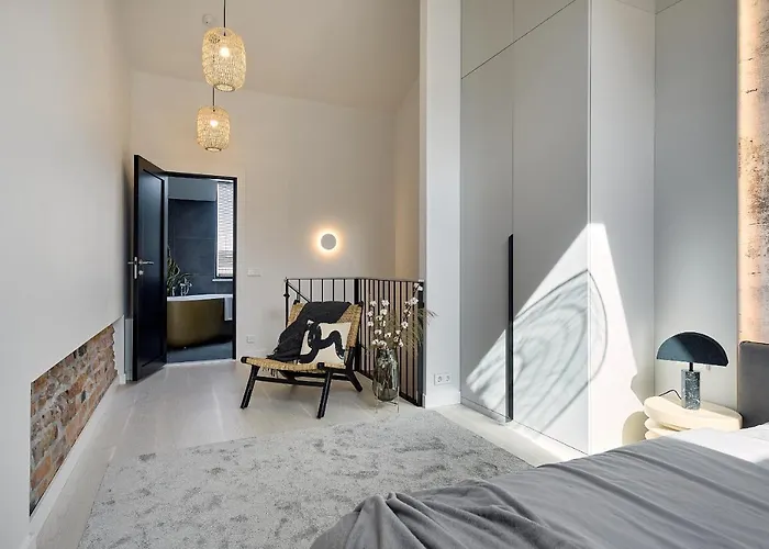 Apartment High Ceiling Loft With Its Own Backyard And A Terrace Tallinn